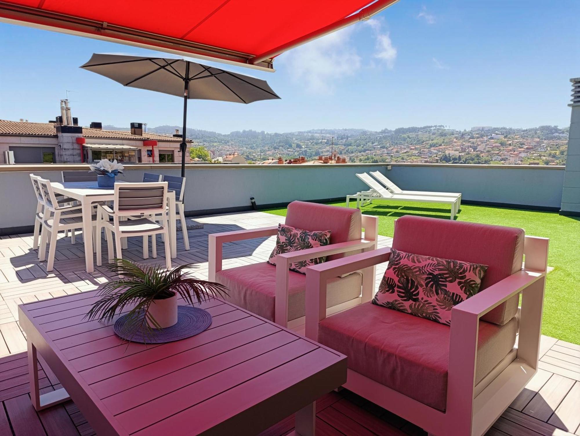 شقة Atico Chill-Out De Lujo Con Piscina Y Parking Gratis فيجو المظهر الخارجي الصورة